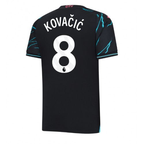 Fotbalové Dres Manchester City Mateo Kovacic #8 Alternativní 2023-24 Krátký Rukáv